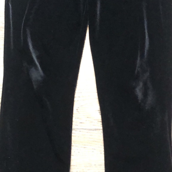 Dance Sophisticates Velvet  & Mesh Dance Pant Suit - Picture 8 of 15